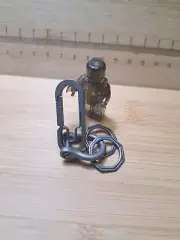Mini Titanium Alloy Carabiner Keychain