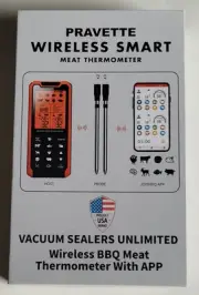 Smart Bluetooth Meat Thermometer- BBQ Wireless Food Thermometer, Digital New