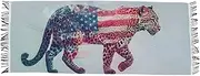 [AIXIWAWA] Leopard American Women's Pashminas Scarf, Shawls Wrap Lightwight Tassel for Evening Dress Dinner Party, Multicolor