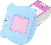HOODANCOS 1 Set Cognitive Learning Device for Audio Educational Machine with Cards Bilingual English Spanish Engaging Speech Development
