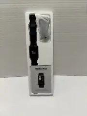 IDB03 Black/Gray Bluetooth Heart Rate Monitor GPS BT Smart Watch New