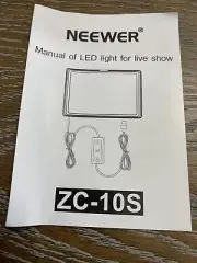 Neewer LED Light For Live Show ZC-10S 2 Lights And Tripod Stand