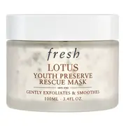 [FRESH] Lotus Youth Preserve Rescue Mask Seaweed Radiance Facial