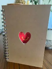 McDonalds Swag Spiral Lined Notebook Journal Happy Meal New Kraft Carboard