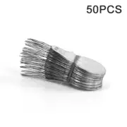 50Pcs Bow Wire Needle Threader Stitch Insertion Machine Hand Sewing Thread T-'f