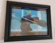 Legend of Zelda The Wind Waker Pin-up # 1 FRAMED Link vs Ganon Nintendo GameCube