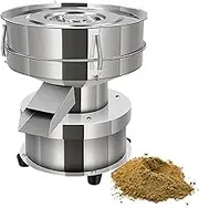 Electric Vibrating Sieving Automatic Sifter Electric,Vibrating Sieve Machine Without Sieve Machine Powder Screening Machine 304 Stainless Steel Lab Sieve Shaker Vibrating Screen