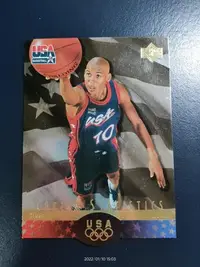 在飛比找Yahoo!奇摩拍賣優惠-1996 Upper Deck USA Basketball