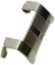 [BGBLKLGPPN] Stainless Steel Modification Parts Durable Buckle Strap Head Part 16 Mm Metal Connector Adapter Compatible With Casio EF-540 Strap buckle