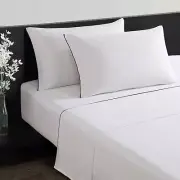 - King Sheet Set, Luxury Sateen Cotton Bedding, 300 Thread Count, Soft & Smoo...