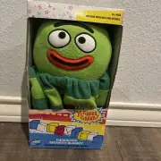 Yo Gabba Gabba Brobee Baby Security Blanket Plush 25" Stuffed Toy Lovey New