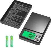 Digital Scale 3000g/2000g/500g x 0.1g Jewelry Pocket Gram Gold Silver Coin Herb