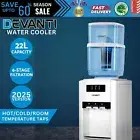 Devanti Water Cooler Dispenser 22L Bench Top Cold Hot Filter Three Tops Purifier