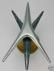 Cylon Basestar Battlestar Aircraft Desktop Wood Model Regular Free Shipping