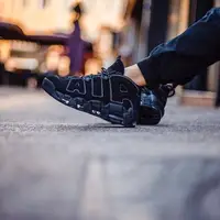 在飛比找蝦皮購物優惠-優先品質 Nike Air More Uptempo 黑色 