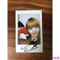 在飛比找Yahoo!奇摩拍賣優惠-Blackpink Lisa 親筆簽名周邊收藏 棒球心形球拍