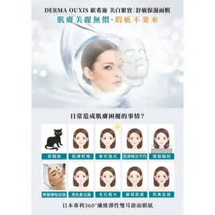 DERMA OUXIS 歐希施白CC雙耳掛面膜