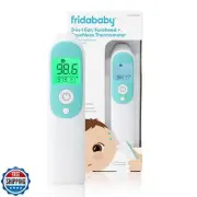 Frida Baby Thermometer, 3-in-1 Infrared Thermometer for Ear, Forehead and Tou