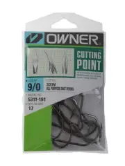Owner SSW Cutting Point Octopus Bait Hook Pro Pack 9/0 Qty 17