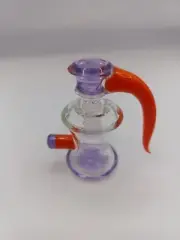 Glass Ash Catcher And Bowl Set 14mm Male - 14mm Female