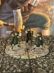 Gnome Wizard x3 D&D Miniature Dungeons Dragons Return of the Dragons druid mage