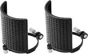 ifundom 2 Pcs Recording Microphone Pop Filter Windscreen Shield U-shaped Microphone Cover Noise Reduction Perfect for Pc Recording Setup