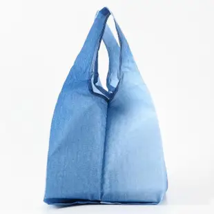 【ENVIROSAX】寬版折疊便當袋—淺藍丹寧