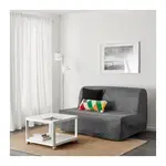 北歐風格IKEA宜家LYCKSELE HÅVET雙人沙發床/含床架+床墊+沙發套/二手八成新/原$9995特$5800
