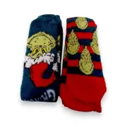 The Grinch Fuzzy Sock Pack 2 Stay Festive & Cozy with Grinchy Comfort All Winter
