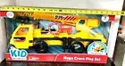 Kids Connection Mega Crane Play Set / Light & Sound 3+ Age 6 pieces NIB
