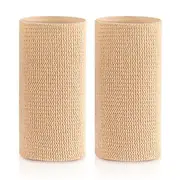 2Pcs Ankle Sleeves Moisturizing Sport Protector Ankle Brace Ice Skate Guards for Skating Riding Skiing Ankle Protection beige