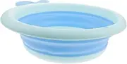 CRILSTYLEO Folding Washbasin Collapsible Sink Camping Dish Tub Bath Safety Mat Inflatable Cooler Dish Basin for Bottles Collapsible Bottle Washing Basin Wash Basin Laundry Tub