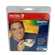 Genuine Vintage Sandisk Imagemate SDDR-31 USB Compact Flash Card Reader New NOS