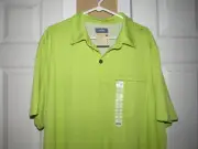 NWT New DULUTH TRADING Mens XL Green Polo Shirt Cool To Touch UPF S/S Wicking