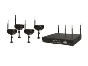 WIRELESS 4 CAMERA dvr-dig4 IR INFRARED DIGITAL SYSTEM RECORDER SYSTEM ASTROTEL