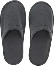 EPIGEIST Comfy Thickened Slippers 6 Pack for Home Hotel Spa Party Airline Travel