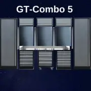 3.2M Modular Heavy Duty Garage System w/ Workbench Cabinets Workshop-S-GT-combo5
