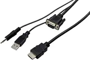 VisionTek Products VGA to HDMI 1.5M Active Cable (M/M) - 900824
