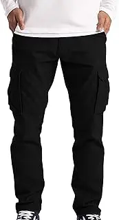 Cargo Pants for Men Casual Lightweight High Waist Straight Leg Sports Pants Hiking Outdoor Jogging Sweatpants Pants