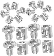 COMNESTBI 20pcs Adjustable Heavy Duty Cord Locks for Enhanced Security Portable Cable Lock for Bikes Luggage and Outdoor Use Wire Fastener