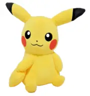 Pokemon Pikachu Plush Toy Banpresto Pikachu Looking at His Tail Japan Seller