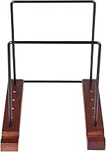 Wooden Table Shelf for Recordings Storage - Display Stand for Vinyl Records, Books and Records | Music Display Shelf for Space Saving