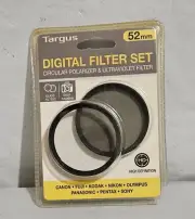 Targus Digital Filter Set Circular Polarizer & Ultraviolet Filter