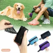 Pet Dispenser Dog Poo Puppy Pick-Up Waste Bags Poop Holder Hook Pouch Dog Poop