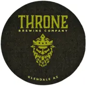 Throne Brewing Co Beer Coaster Glendale AZ