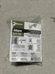Blum Bi-Fold Lazy Susan 60* Hinge with Face Frame Plate 79T8500.10 + 175L6600.22