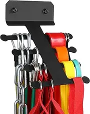Resistance Rack Band Storage Hanger Gym Equipment Organizer Pull Up Bands Jump Ropes, Storage Rack for Home Gym