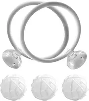 Betta Fish Exercise Hoops | Betta Fish Toys for Small Tank - Small Fishes Exercise Hoop with Suction Cup and 3 Aquarium Filter Balls
