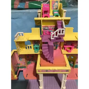 bluebird Polly pocket 1995年 口袋芭莉 神奇魔法屋 房子 附人偶 娃娃 絕版