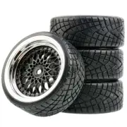 1/10 Rc Car Drift Wheels Tires 3mm Offset For Yokomo Mst Sakura Hpi Traxxas